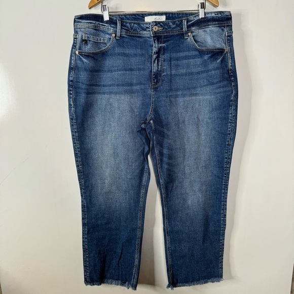 KanCan High Rise Straight Leg Jeans Size 20W - Picture 1 of 6